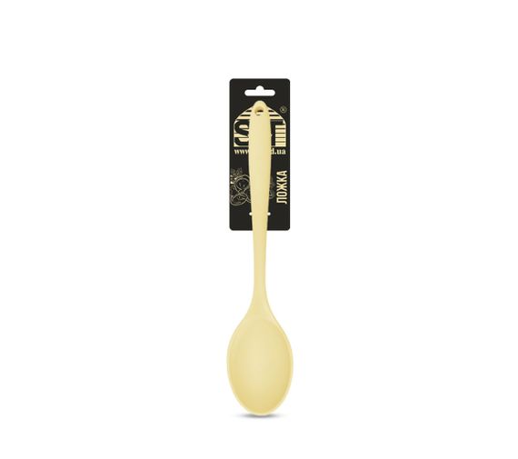 Ложка кухонна SNT Creamy 3300-20 27х5.5 см кремова