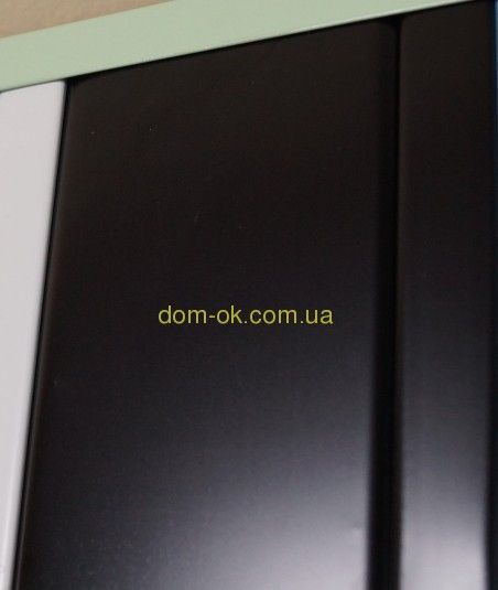 Реечный подвесной потолок черный RAL 9005
