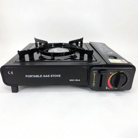 Портативна газова плитка BK-167A із перехідником під звичайний NZ-572 газовий балон | Зображення 4
