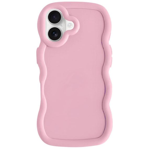 Чохол TPU Ripple для Apple iPhone 16 (6.1") Pink