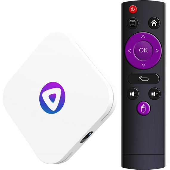 TV Медіаплеєр H96 MAX M1 4/32Gb/ Rockchip RK3528/ Android 13/ WiFi 2.4G+5G/BT 5.1/ білий | Зображення 5