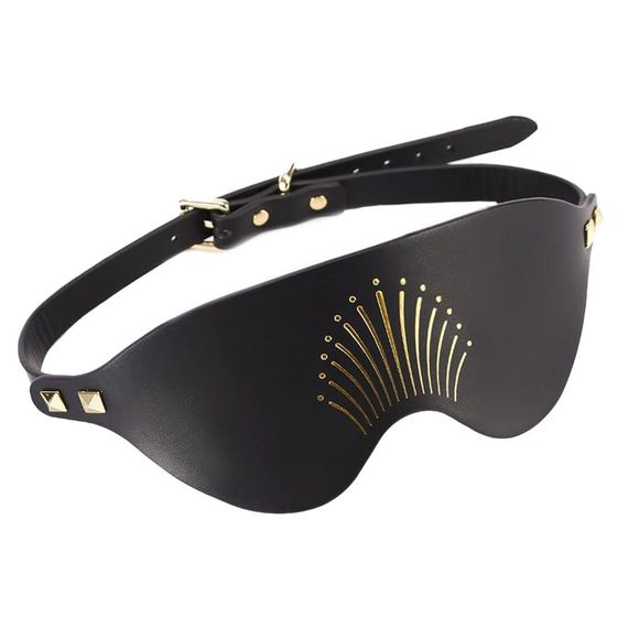 Маска на очі Zalo Blindfolds Чорна