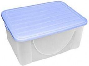 Ємність 45л для зберігання речей прозорий Євро Алеана