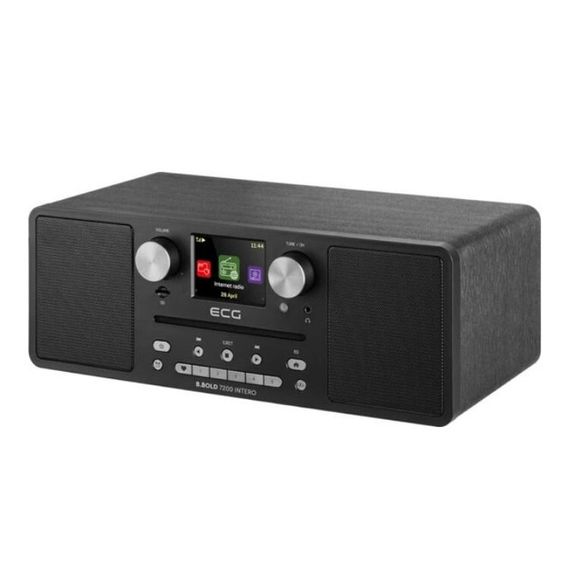 Радиоприемник EСG B-BOLD-7200-blaСk 35х12х20,5 см черный | Зображення 1
