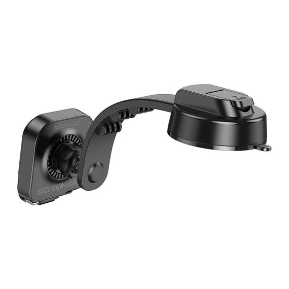 Автотримач Hoco HW24 Magnetic Wireless 15W Колір Чорний | Зображення 5