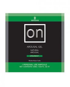 Пробник збуджувального гелю Sensuva — ON Arousal Gel for Her Spearmint (6 мл) Sex Aura