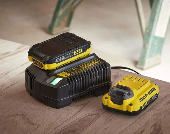 Дриль-шурупокрут ударний акумуляторний Stanley Fatmax з АКБ та ЗП SFMCD715D2K | Зображення 1