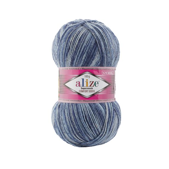 Alize Superwash Comfort Socks, 7677