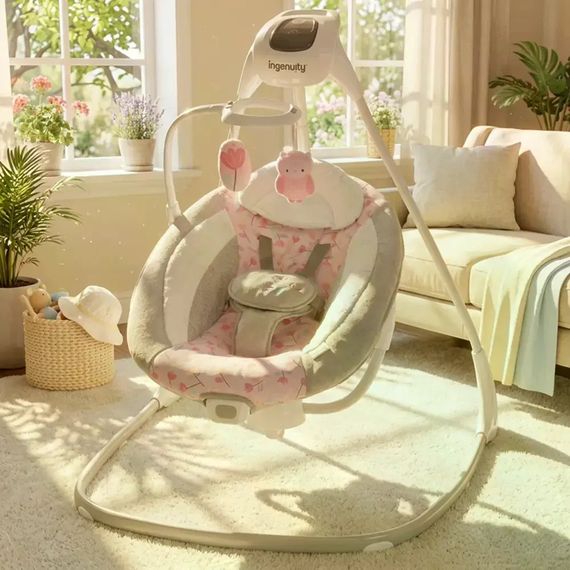 Дитяча гойдалка Ingenuity SimpleComfort X-638 | Зображення 2