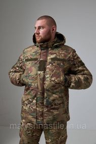 Тактична зимова куртка "Tactical WinterGuard Pro-X" мультикам