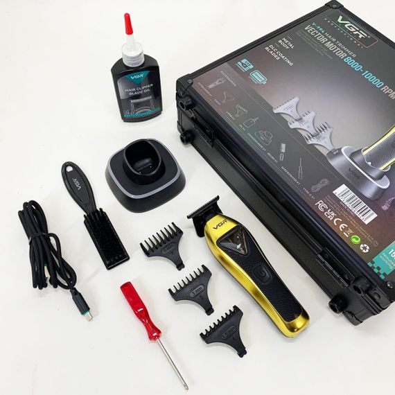 Бездротові машинки для стрижки легкі, Професійна машинка для стрижки волосся в салон WH-38 | Зображення 2