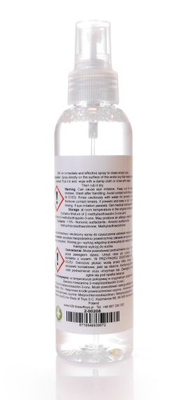 Спрей для очищення інтимних товарів Toy Cleaner Boss Series (150 ml) Sex Aura | Зображення 1