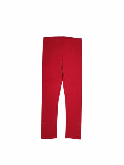 Дитячі теплі легінси для дівчинки H&M 128 см Червоні (25120508G3)
