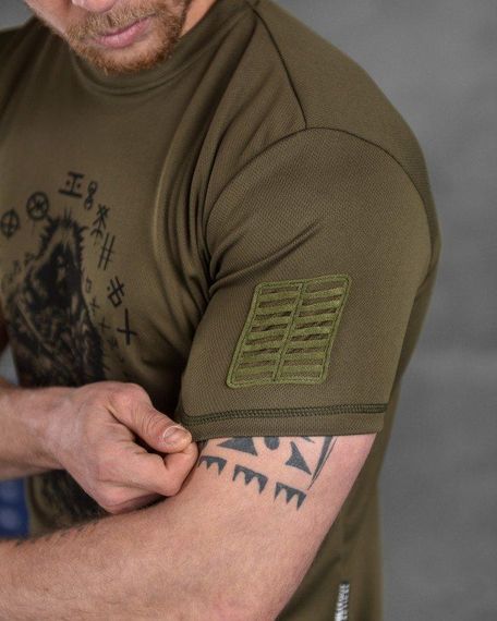 Тактическая потоотводящая  футболка  Oblivion tactical  berserk oliva  ВТ6783 | Зображення 7