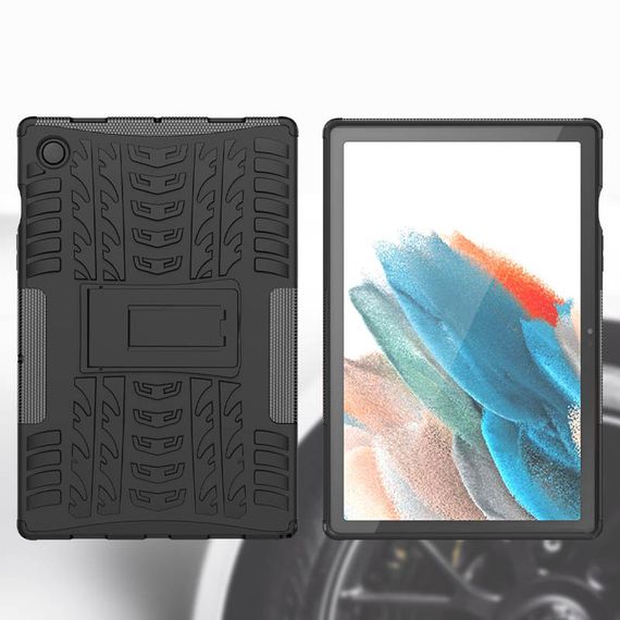 TPU+PC чохол Protector Stand для Samsung Galaxy Tab A8 10.5" (2021) Black | Зображення 1