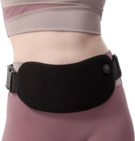 Тепловий пояс для спини, електричний нагрівальний 11 * 27 см з акумулятором 5000 мАг для менструальних болів