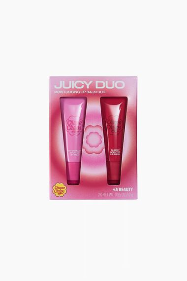 Набір блисків для губ H&M Beauty Chupa Chups Juicy Duo Moisturising Lip Balm (watermelon, cherry)(2*10 g) | Зображення 2