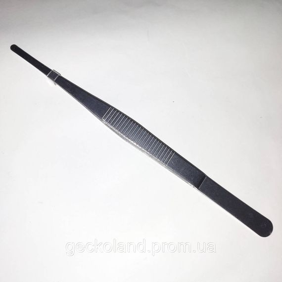 Пінцет 20см металевий для годування рептилій