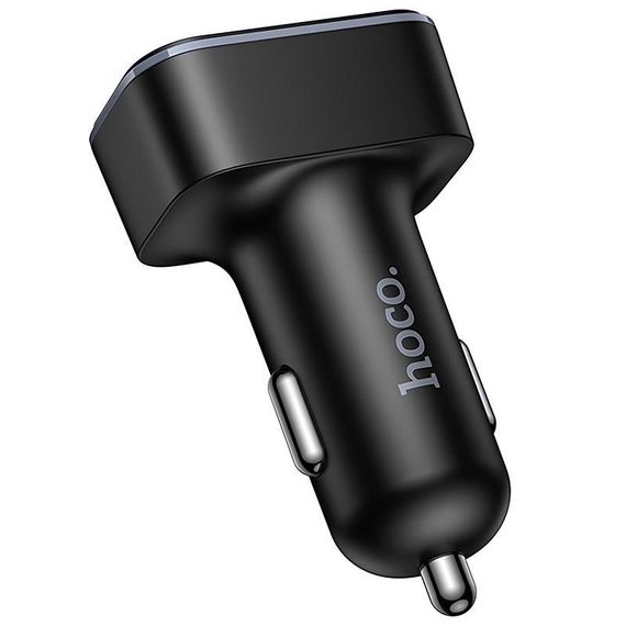 АЗП Hoco Z63A Barry PD42W+QC3.0 (2USB-A/1C) Black | Зображення 4