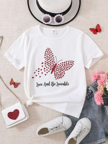 Футболка женская с принтом повседневная L Белая