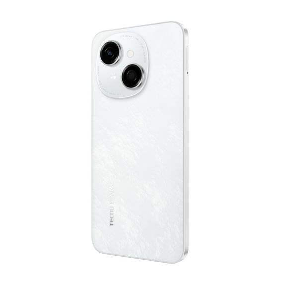 Смартфон TECNO  Spark Go 1 (KL4) 6.67' 4/128ГБ, 2SIM, 5000мА•год, Glittery White (4894947036194) | Зображення 6