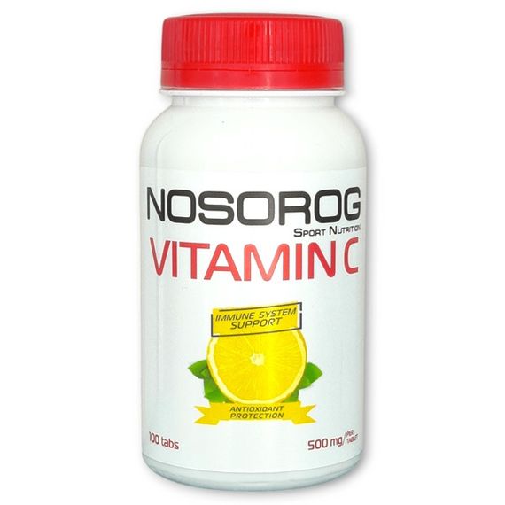 Вітамін C для спорту Nosorog Nutrition Vitamin C 100 Tabs