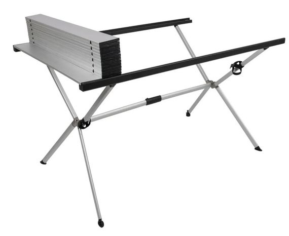 Стіл Bo-Camp Lamel 121x80 см Aluminium (1404438) (DAS303287) | Зображення 4