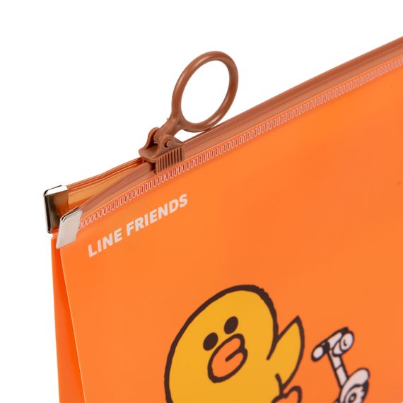 Папка-конверт на блискавці B6 YES Line Friends Sally 492094 15х20х3 см | Зображення 1
