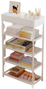 Етажерка на колесах 4 яруси XPRO SKLM-15-5 white метал-пластик (45228-SKLM-15_256)