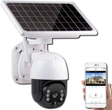 Камера відеоспостереження із сонячною панеллю TP8-V380 Pro Solar 4G (44829-tp8 v380_1549)