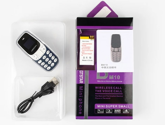 Мини телефон L8STAR BM10 возможность сменить голос, альтернатива смарт часам Міні Мобільний Телефон | Зображення 3