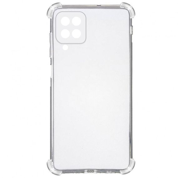 TPU чохол GETMAN Ease logo посилені кути Full Camera для Samsung Galaxy M33 5G Безбарвний (прозорий)