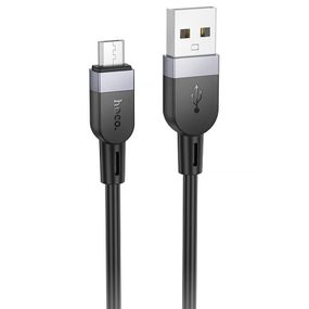 Дата кабель Hoco X109 Energy silicone USB to MicroUSB (3m) Black