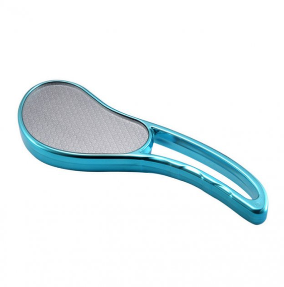 Пемза - терка для ног с ручкой Голубая