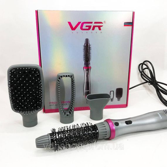 Фен для волос 2 режима температуры, Электрофен для волос с дополнительными насадками JQ-78 | Зображення 1