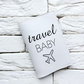 Обложка для паспорта Travel Baby 3 экокожа