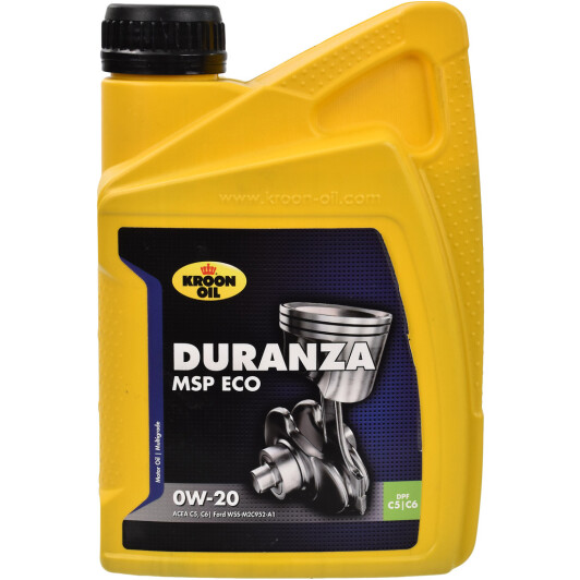 Моторна олива DURANZA MSP ECO 0W-20 1л