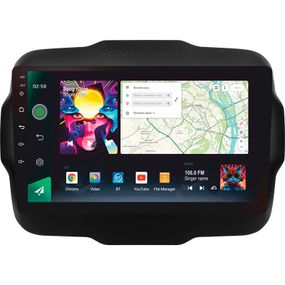 Штатна магнітола Sigma PRO 98128 2K 8+128 Gb Jeep Renegade 2014-2018 9"
