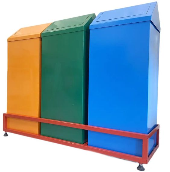 Контейнери для сортування сміття Afacan 90 л AT.102.3100.В | Зображення 1