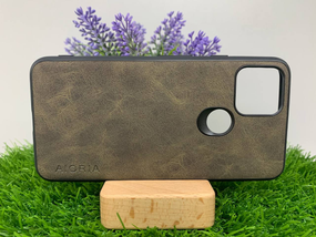 Чохол накладка Google Pixel 5 нубук темно-коричневий