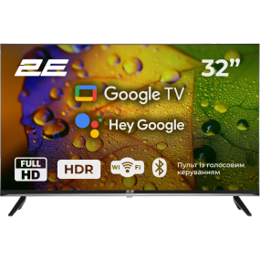 2E 32A07KF 32" дюйма 1920x1080 Google TV Телевізор - Монітори
