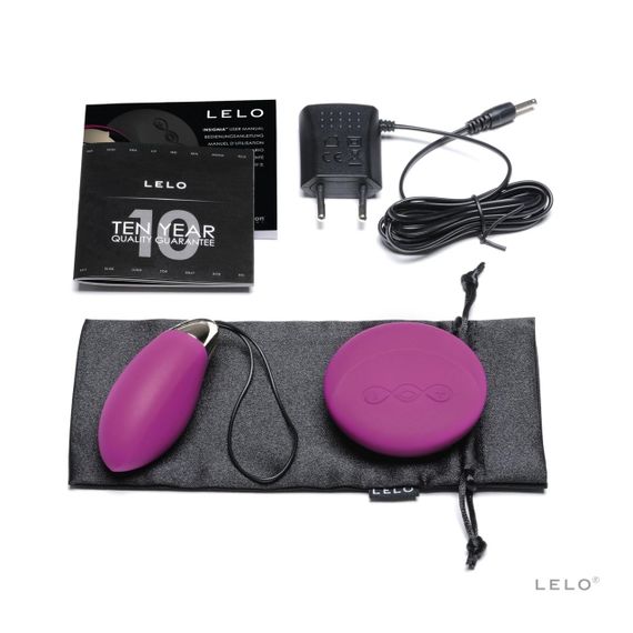 Віброяйце LELO Lyla 2 Deep Rose, з вібруючим пультом ДК, технологією SenseMotion, водонепроникне | Зображення 4