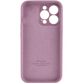 Чохол Silicone Case Full Camera Protective (AA) для Apple iPhone 14 Pro (6.1") Ліловий/Lilac Pride