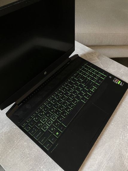 Игровой ноутбук Б-класс HP Pavilion 15-ec1216ng / 15.6" (1920x1080) TN / AMD Ryzen 7 4800H (8 (16) ядер по 2.9 - 4.2 GHz) / 16 GB DDR4 / 512 GB SSD / nVidia GeForce GTX 1650 Ti, 4 GB GDDR6, 128-bit / WebCam / Win 10 б/у | Зображення 5