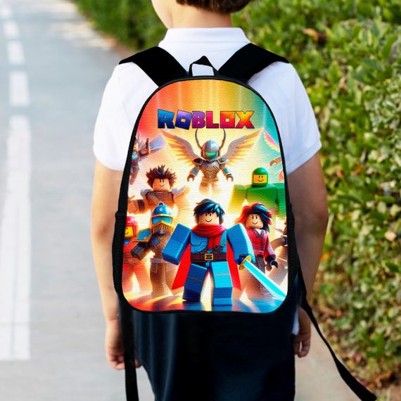 Рюкзак дитячий Роблокс 34х27 см ранець Roblox міський c принтом для хлопчика (00536)