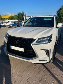 Передній дифузор TRD (2021-2022) Білий колір для Lexus LX570/450d рр