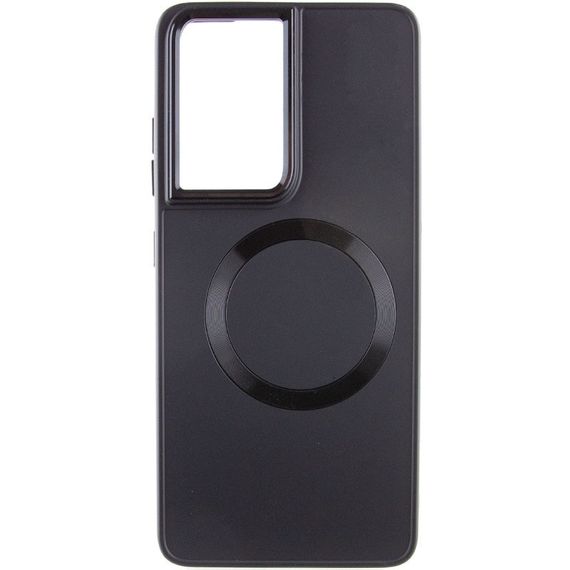 TPU чохол Bonbon Metal Style with MagSafe для Samsung Galaxy S22 Ultra | Зображення 1