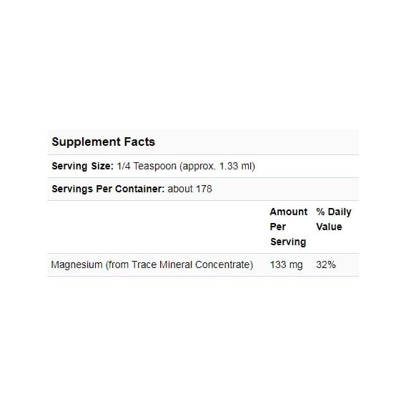 Микроэлемент Магний NOW Foods Liquid Magnesium with Trace Minerals, 8 fl oz 237 ml NF1288 | Зображення 2