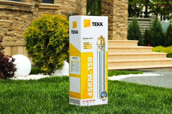 Свердловинний насос Tekk Haus 4SKM-100 25 м кабель + пульт | Зображення 6