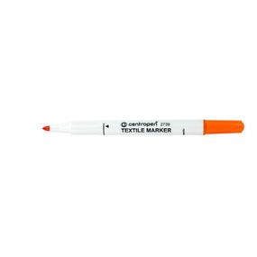 Маркер Textile 2739 2 мм оранжевий Centropen (6340)
